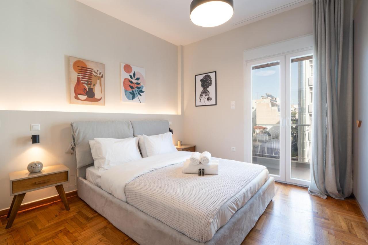 Classy Apartment In Koukaki, Walk To Metro & Acropolis เอเธนส์ ภายนอก รูปภาพ